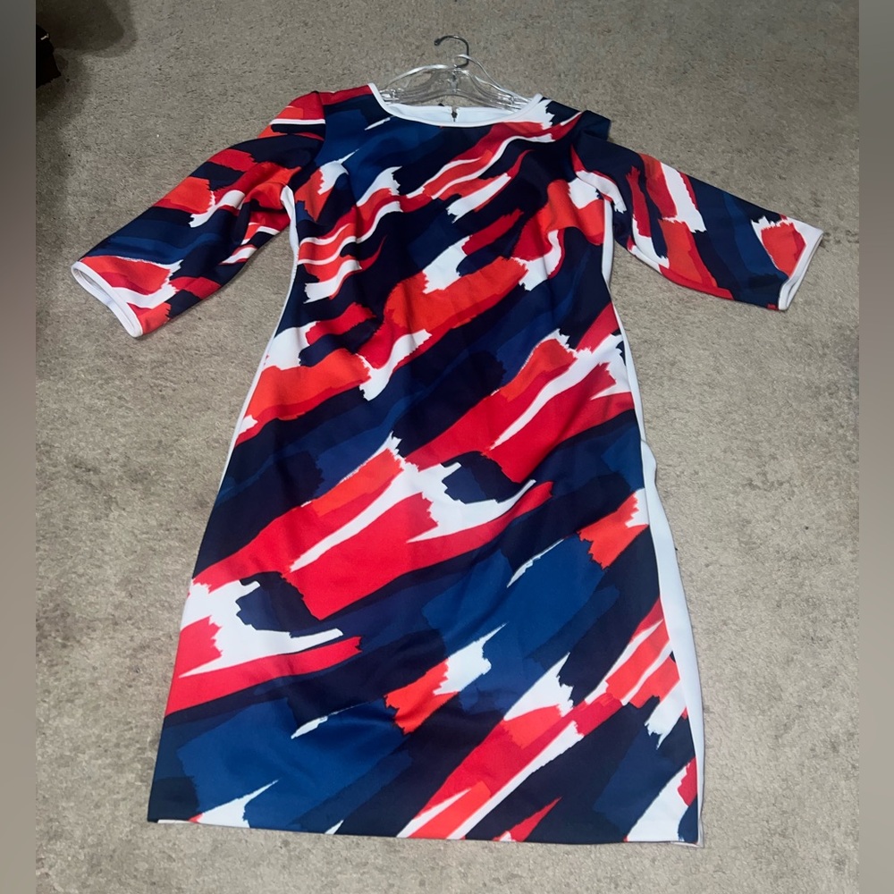 Colorful Abstract Dress